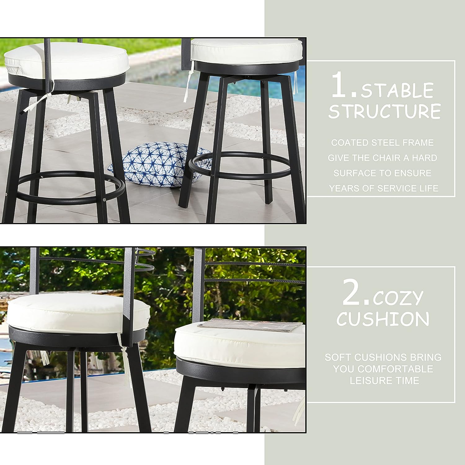 Indoor Bar Stool Cushions