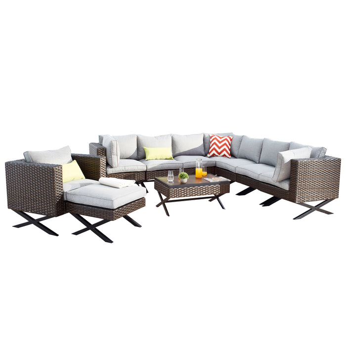 10-Piece Outdoor Conversation Set 