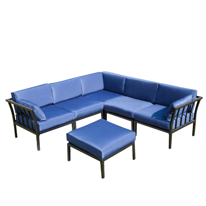 6 Pieces Patio Conversatino Set 