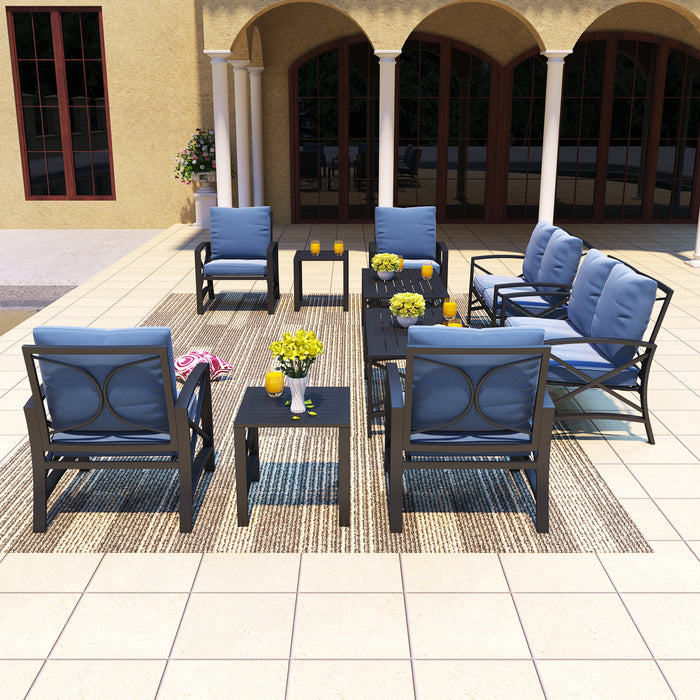 10 Pieces Patio Conversation Set 