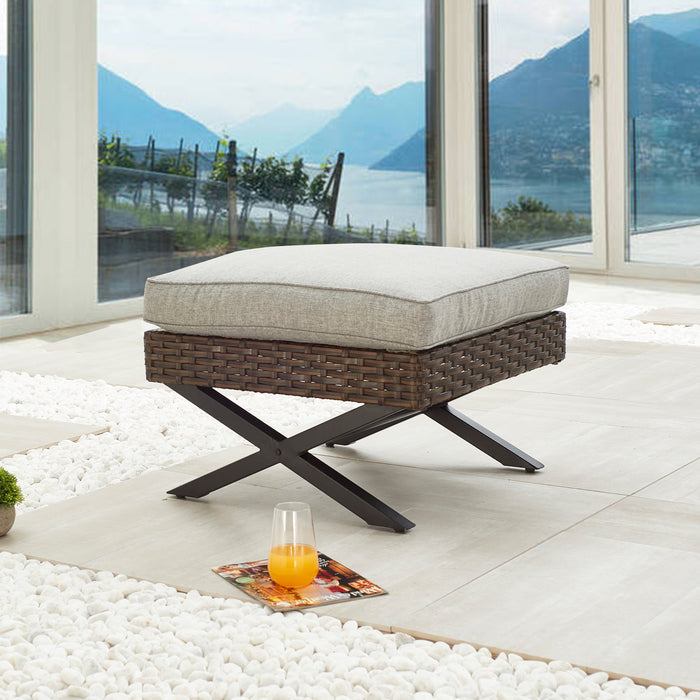 1 Piece Patio Ottoman 