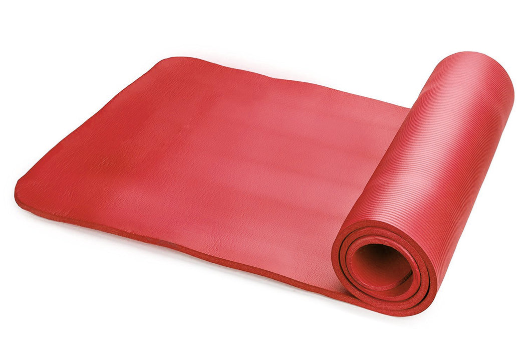 Non-Slip Exercise Yoga Mat (Red) 