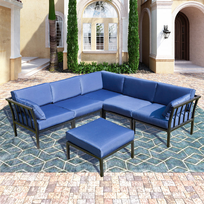 6 Pieces Patio Conversatino Set 