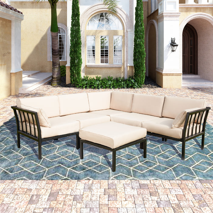 6 Pieces Patio Conversatino Set 