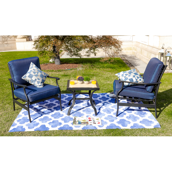 3-Piece Outdoor Conversation Set 