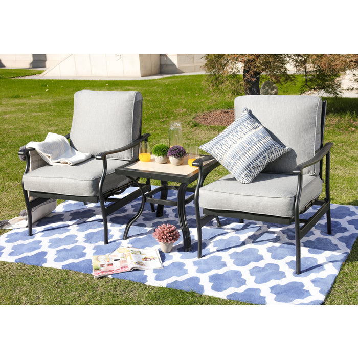 3-Piece Outdoor Conversation Set 