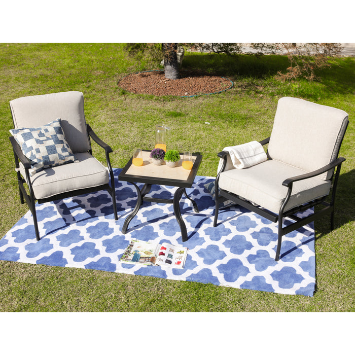 3-Piece Outdoor Conversation Set 