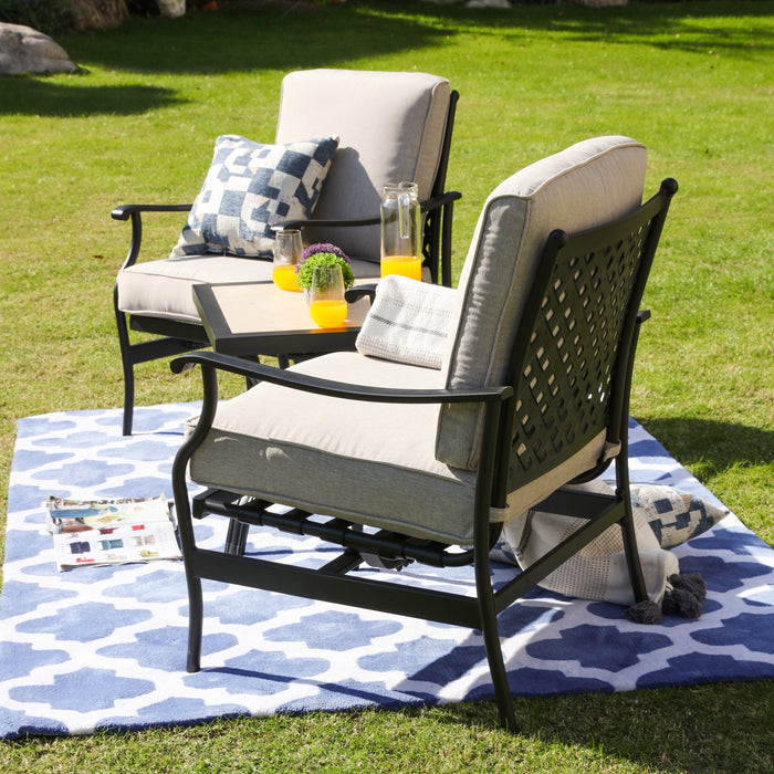 3-Piece Outdoor Conversation Set 