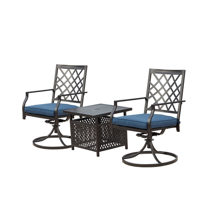 3 Piece Patio Bistro Set 