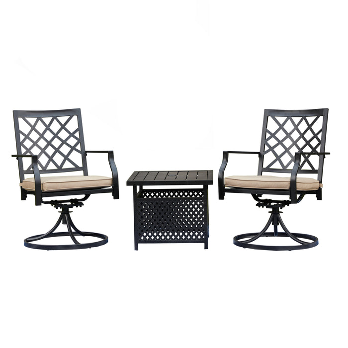 3 Piece Patio Bistro Set 