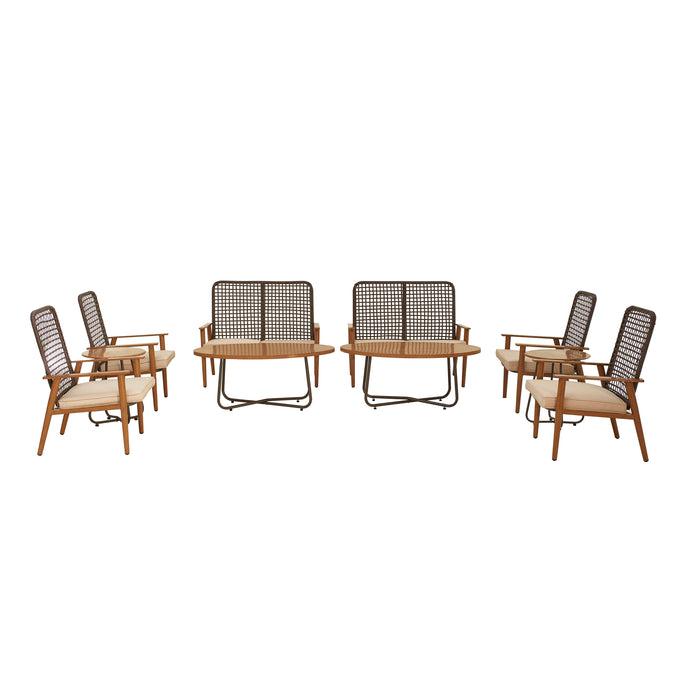 10-Piece outdoor conversation set 