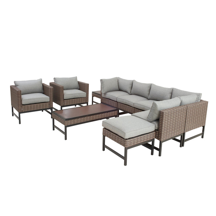 10 Pieces Patio Conversation Set 