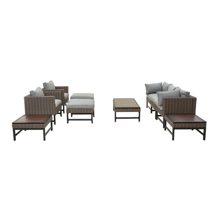 10 Pieces Patio Conversation Set 