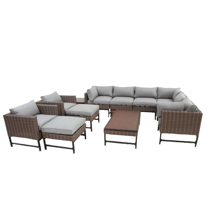 14 Pieces Patio Conversation Set 