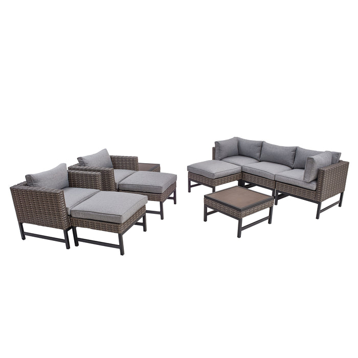 10 Pieces Patio Conversation Set 