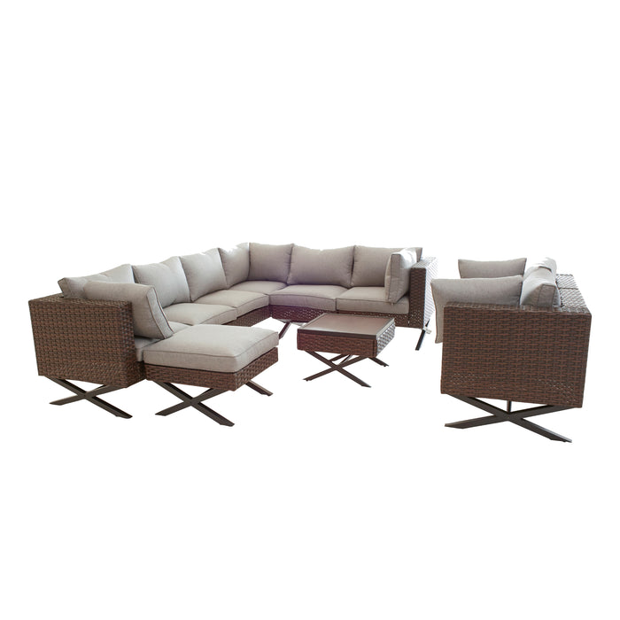 10-Piece Outdoor Conversation Set 