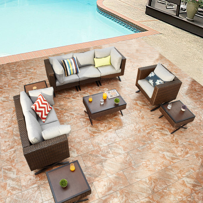 10-Piece Patio Conversation Set 