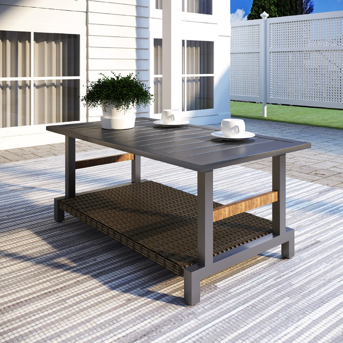 1 Piece Outdoor Coffee Table 