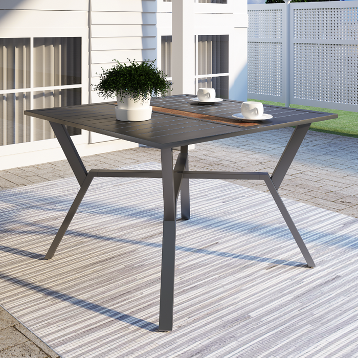 1 Piece Square 4-Person Dining Table 