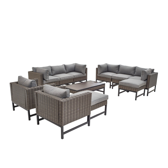 11 Pieces Patio Conversation Set 