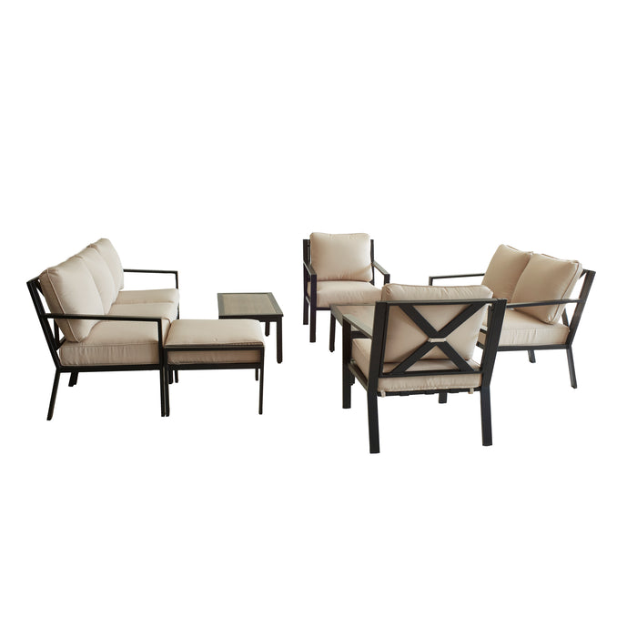 10 Pieces Patio Conversation Set 