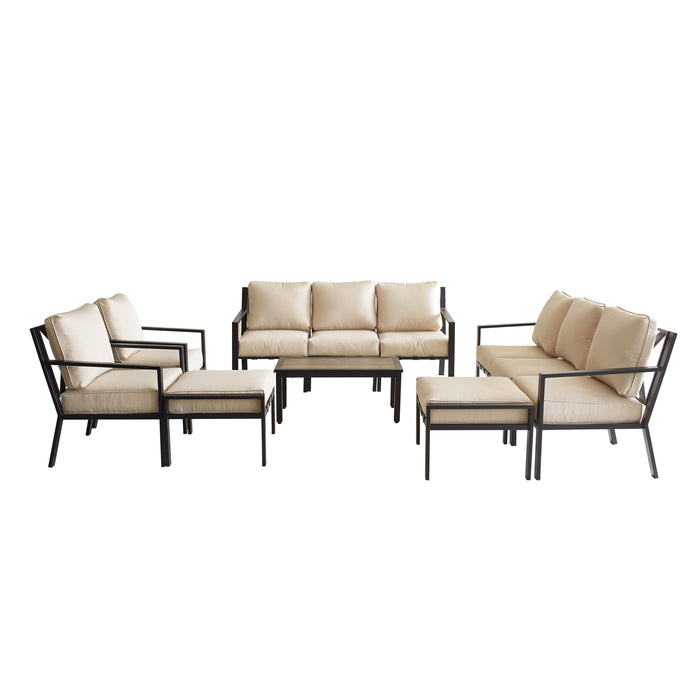 11 Pieces Patio Conversation Set 